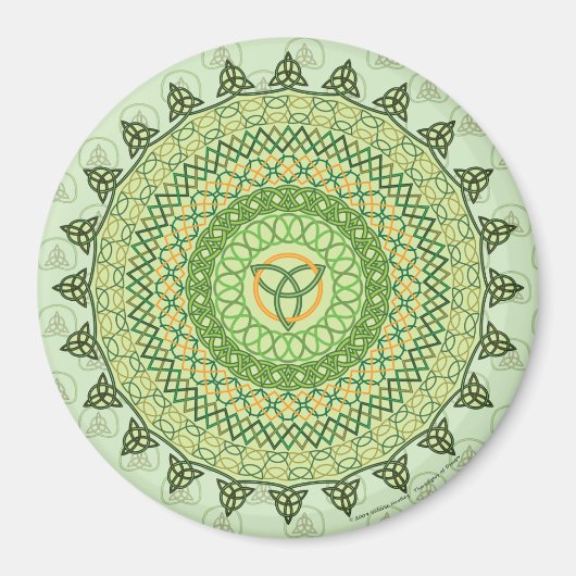 Celtic St. Patty's Day magneet (Voorkant)