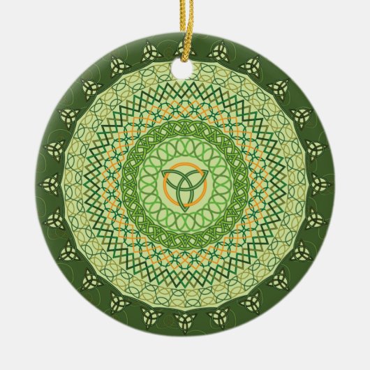Celtic St. Patty's Day Ornament (Voorkant)