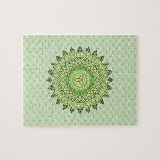 Celtic St. Patty's Day Puzzle Legpuzzel (Horizontaal)