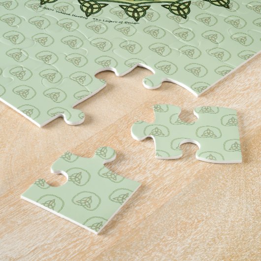 Celtic St. Patty's Day Puzzle Legpuzzel (Zijkant)