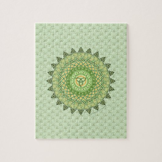 Celtic St. Patty's Day Puzzle Legpuzzel (Verticaal)