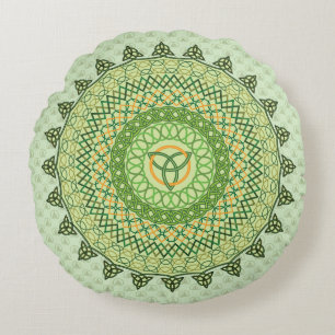 Celtic St. Patty's Day rond kussen