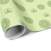Celtic St. Patty's Day Wrapping Paper Cadeaupapier (Rol Hoek)
