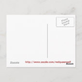 Celtic Stag Briefkaart (Achterkant)