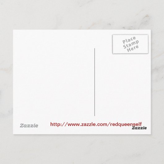 Celtic Stag Briefkaart (Achterkant)