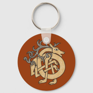 Celtic Stag Sleutelhanger