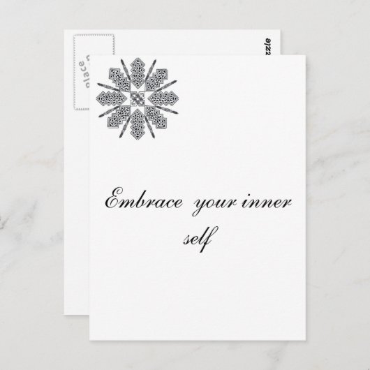 Celtic Star Briefkaart (Voorkant / Achterkant)