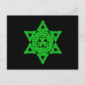 Celtic Star of David Postcard Briefkaart (Voorkant)