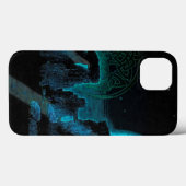 Celtic Stonehenge, Moon & Stars Astronomy Verenigd Case-Mate iPhone Case (Achterkant (horizontaal))