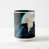 Celtic Stonehenge, Moon & Stars Astronomy Verenigd Mok (Midden)