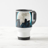 Celtic Stonehenge, Moon & Stars Astronomy Verenigd Reisbeker (Voorkant rechts)