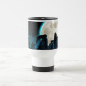 Celtic Stonehenge, Moon & Stars Astronomy Verenigd Reisbeker (Center)