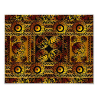 Celtic Style Art afdrukken Foto Afdruk