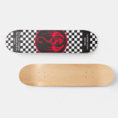 Celtic Style Dragon & Quote Persoonlijk Skateboard (Horizontaal)
