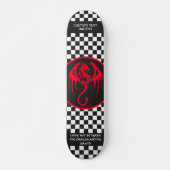 Celtic Style Dragon & Quote Persoonlijk Skateboard (Voorkant)