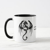 Celtic Style Dragon & Shakespeare Quote Mok (Links)