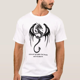 Celtic Style Dragon & Shakespeare Quote T-shirt
