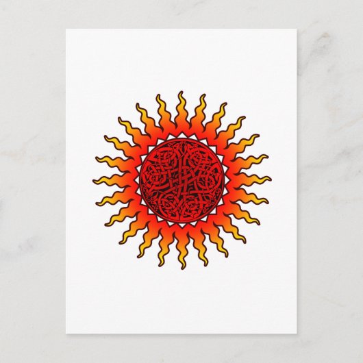 Celtic Sun 1 Briefkaarten (Voorkant)