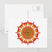 Celtic Sun 3 Briefkaart (Voorkant / Achterkant)