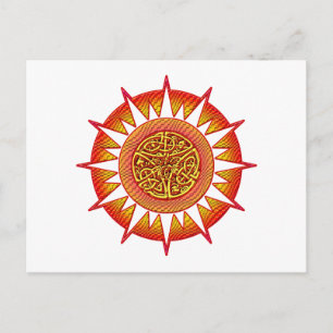 Celtic Sun 3 Briefkaart
