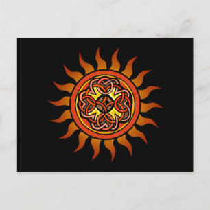 Celtic Sun 4 Briefkaart