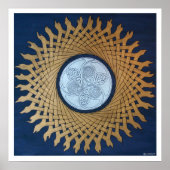Celtic Sun Poster (Voorkant)