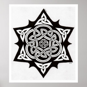 Celtic Sun print