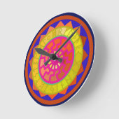 Celtic Sun Rune Calendar Symbols Ronde Klok (Hoek)