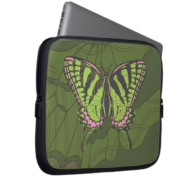Celtic Swallowtail Laptop Hoes (Voorkant Rechts)