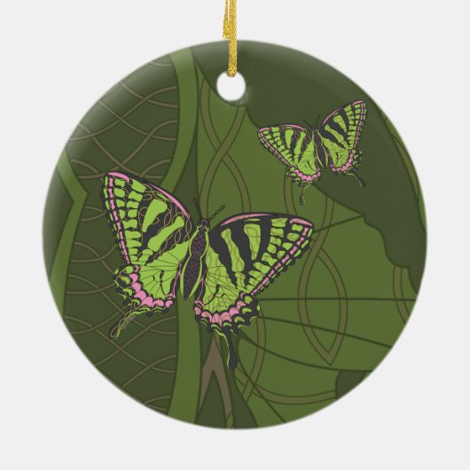 Celtic Swallowtail Ornament (Achterkant)