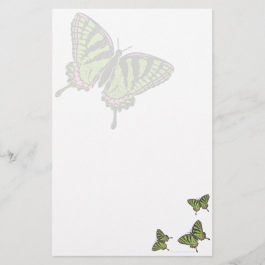 Celtic Swallowtail Stationery Briefpapier (Voorkant)