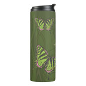 Celtic Swallowtail Thermische Tumbler Thermosbeker (Gedraaid links)