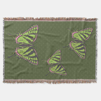 Celtic Swallowtail Throw Blanket Deken