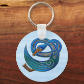 Celtic Swan Sleutelhanger (Voorkant)