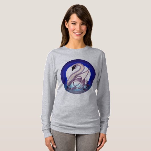 Celtic Swan T-shirt (Voorkant volledig)