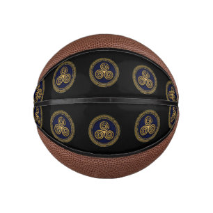 CELTIC SWIRLS CIRCLE MINI BASKETBALL BASKETBAL