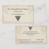 Celtic Symbol Design Visitekaartje (Voorkant / Achterkant)