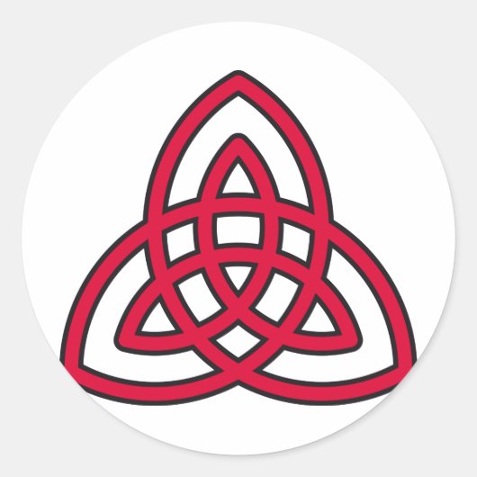 celtic symbol ronde sticker (Voorkant)