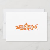 Celtic Symbol Salmon Salmons Fish Ocean Gift Idea Save The Date (Voorkant)