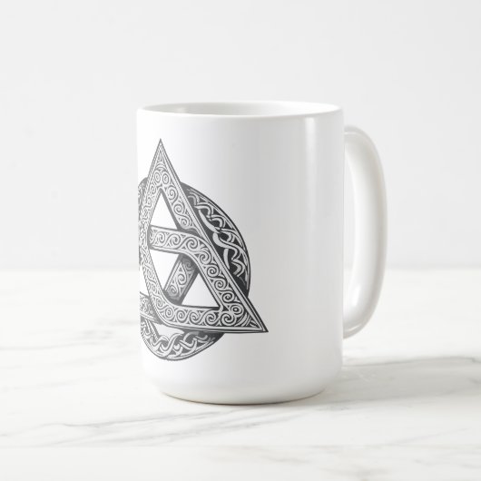 Celtic symbol, trinity knot koffiemok (Voorkant rechts)