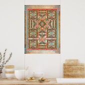 Celtic Symbols Carpet Poster (Keuken)