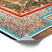 Celtic Symbols Carpet Poster (Hoek)