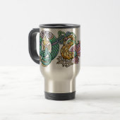 Celtic Symbols Travel Mug Reisbeker (Voorkant links)