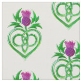 Celtic Thistle Stof (Close Up)
