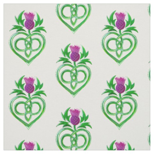Celtic Thistle Stof (Swatch)
