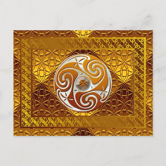 "Celtic Treasure" Art Briefkaart (Voorkant)