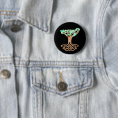 Celtic Tree Button-Pin Ronde Button 5,7 Cm (In situ)