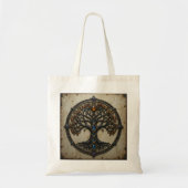 Celtic Tree Canvas tas (Voorkant)