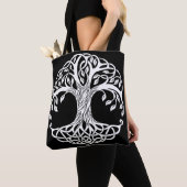 celtic tree canvas tas (Dichtbij)
