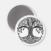 celtic tree magnet (Voorkant / Achterkant)